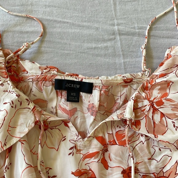 J.Crew tiered mini dress in breezy blooms XS - Picture 9 of 11